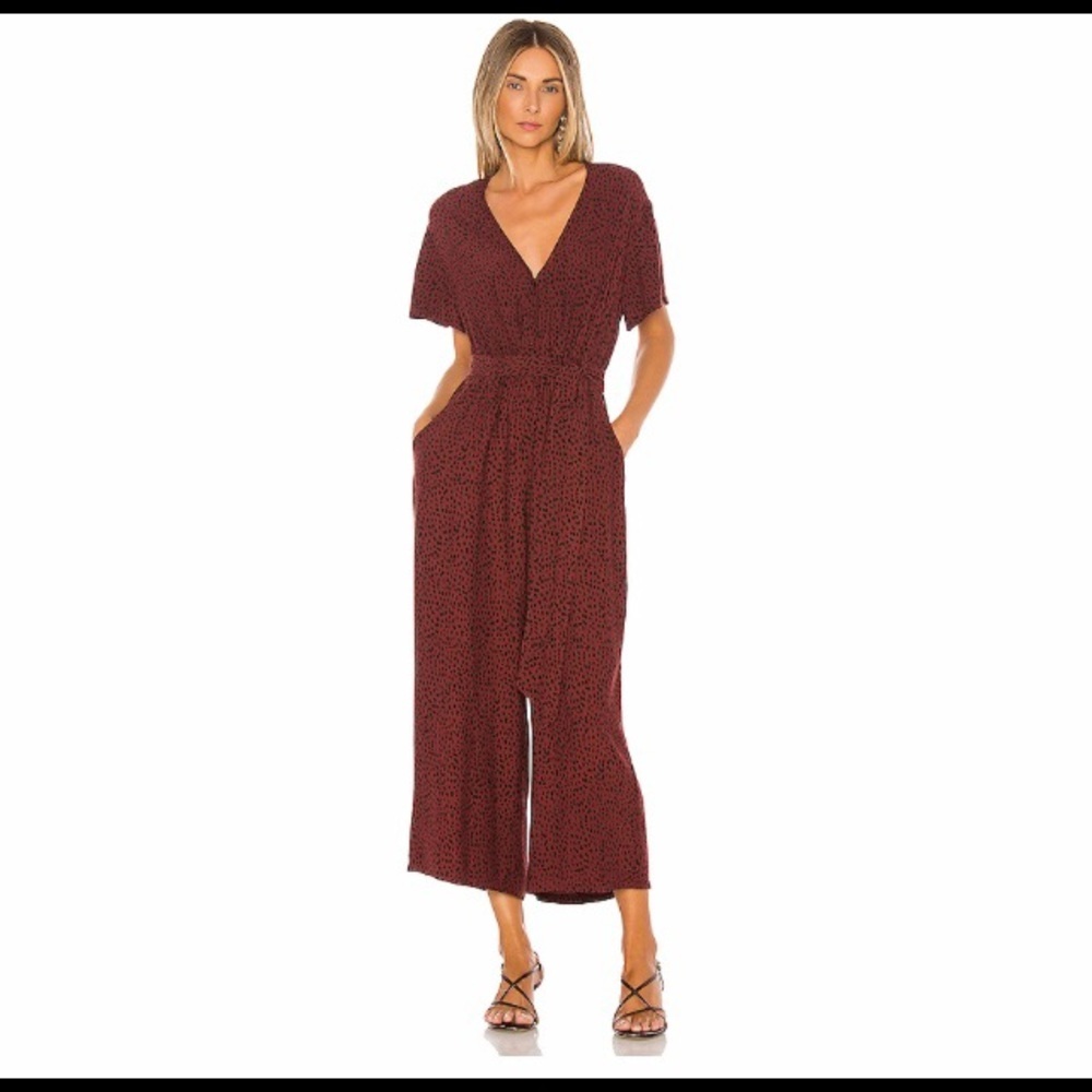 Rails Jet Rust Spotted Jumpsuit